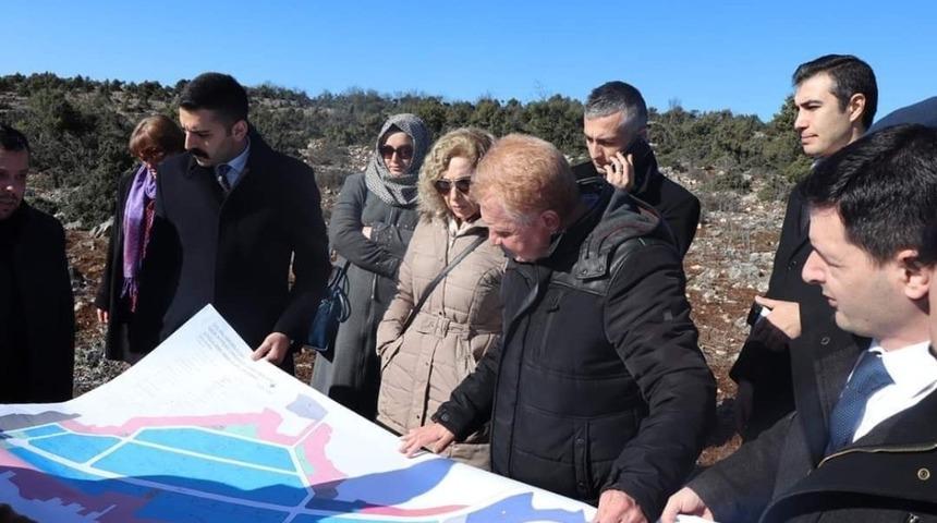 Sanayi ve Teknoloji Bakanlığından G&ouml;lpazarı Gıda İhtisas OSB alanında inceleme