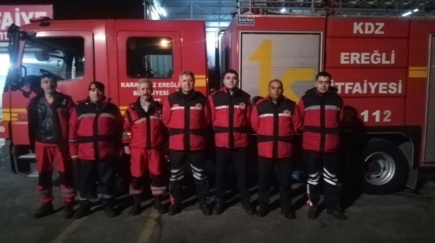 Karab&uuml;k, Zonguldak ve Bartın&rsquo;dan Elazığ&rsquo;a 29 kişilik ekip sevk edildi