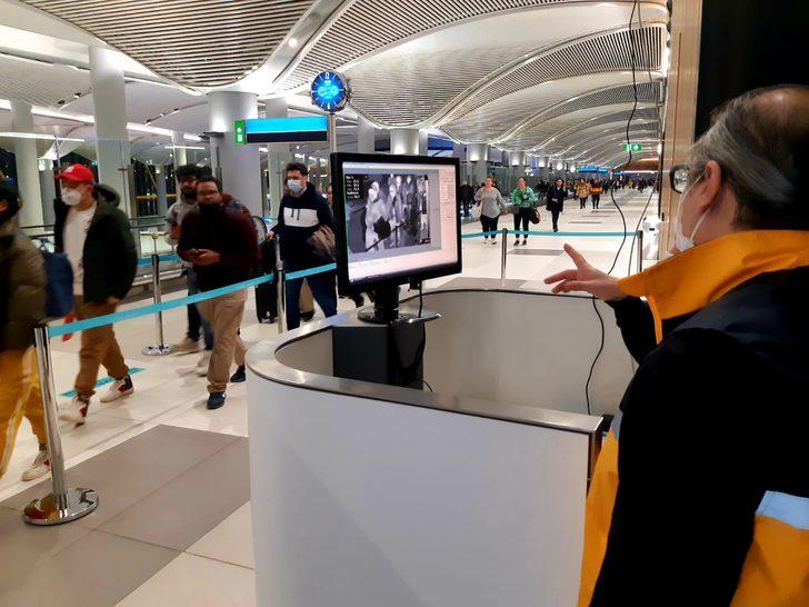 İstanbul Havalimanı'nda termal kameralı önlem devam ediyor G2