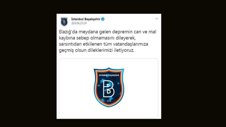 Spor dünyasından deprem paylaşımları G5