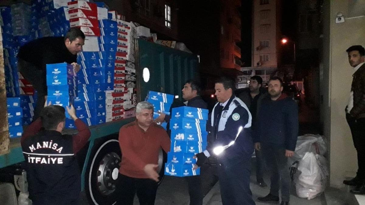 Manisa, Elazığ i&ccedil;in seferber oldu