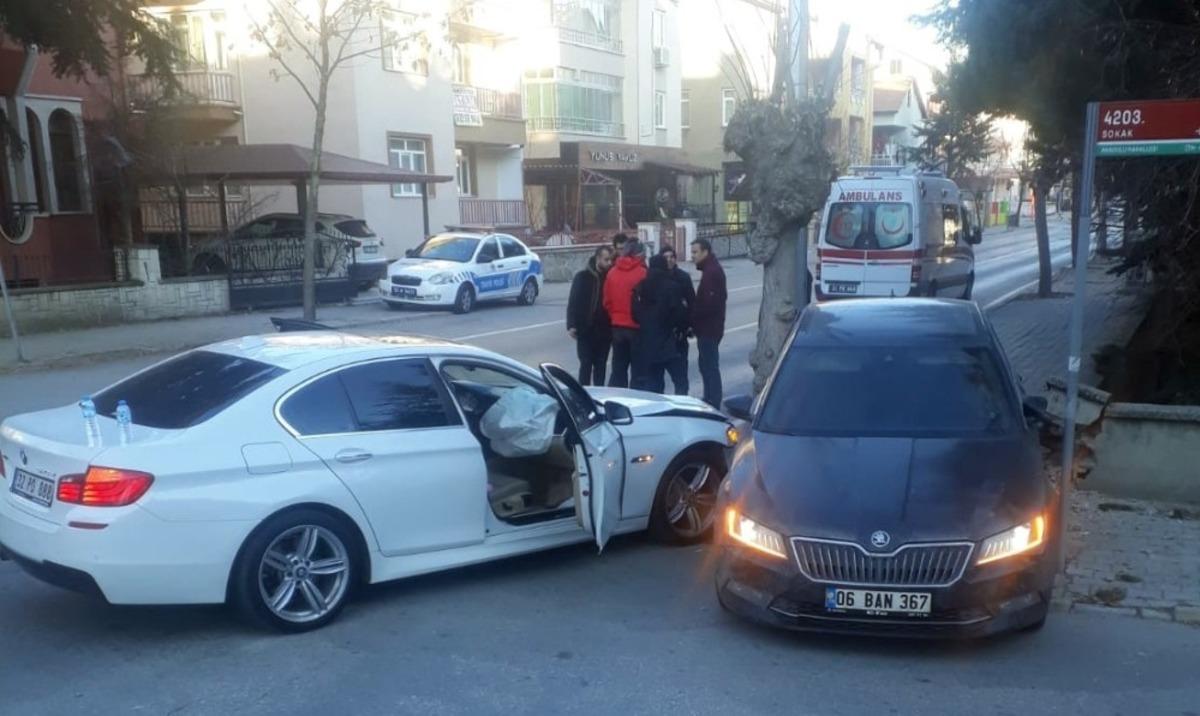 Isparta 32 Spor y&ouml;neticisi Eroğlu, trafik kazasında yaralandı