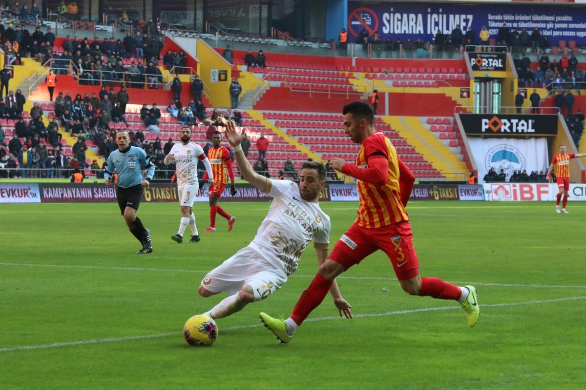 &Ouml;ZET | Kayserispor - Ankarag&uuml;c&uuml; ma&ccedil; sonucu: 1-1