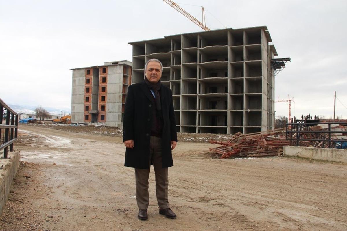 Suluova&rsquo;daki TOKİ konutları y&uuml;kseliyor