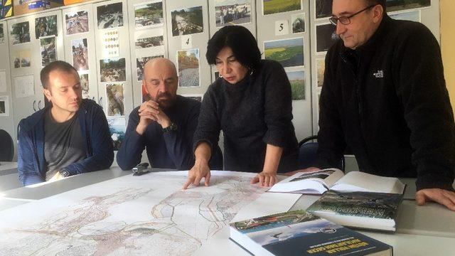 Bathonea kazılarında Afrikalı olduğu düşünülen bir insan iskeletine ulaşıldı