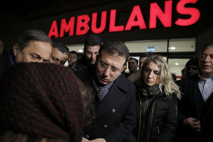 İBB Başkanı Ekrem İmamoğlu Elazığ'daki hastanede yaralıları ziyaret etti G3
