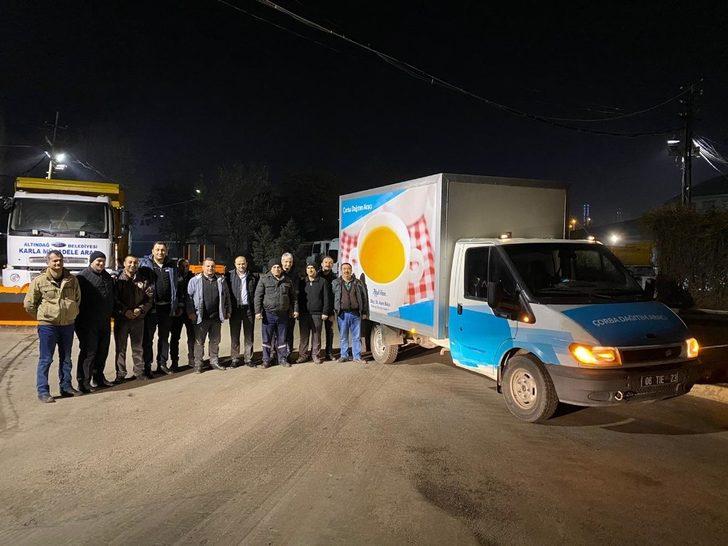 Altındağ Belediyesi depremzedelerin yanında G2