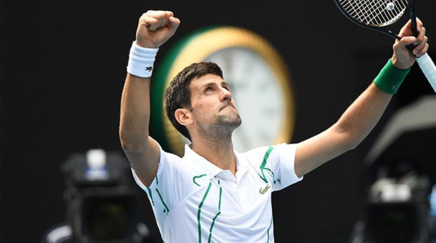 Son şampiyon Djokovic çeyrek finalde