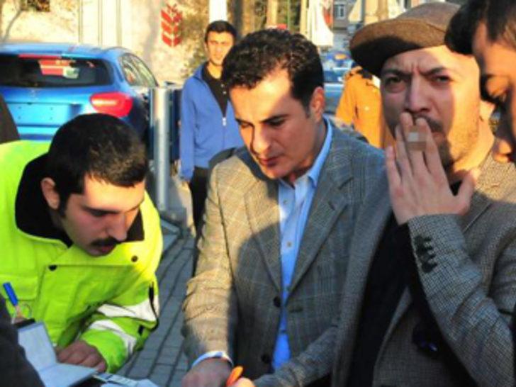 Ceyhun Yılmaz kaza yaptı G1