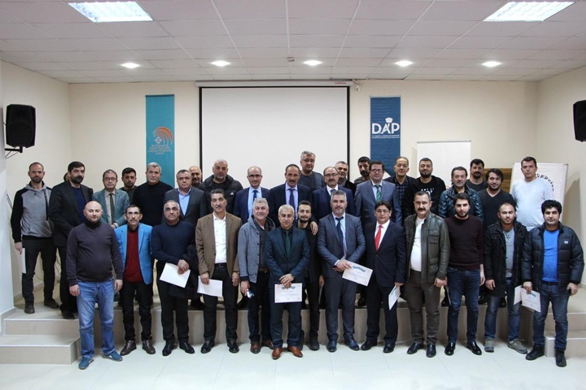 DAP İdaresi&rsquo;nden paydaşlara &ldquo;Tarımsal Sulama Eğitimi&rdquo; verildi