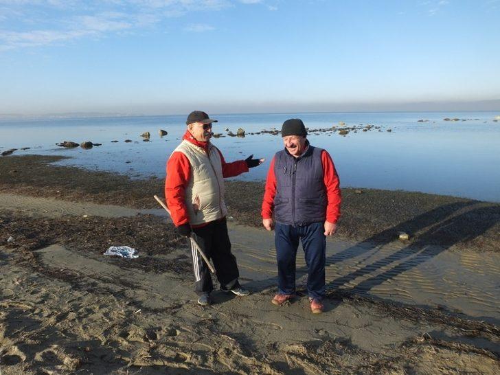 Elazığ'daki depremin ardından Balıkesir'de deniz çekildi!  G2