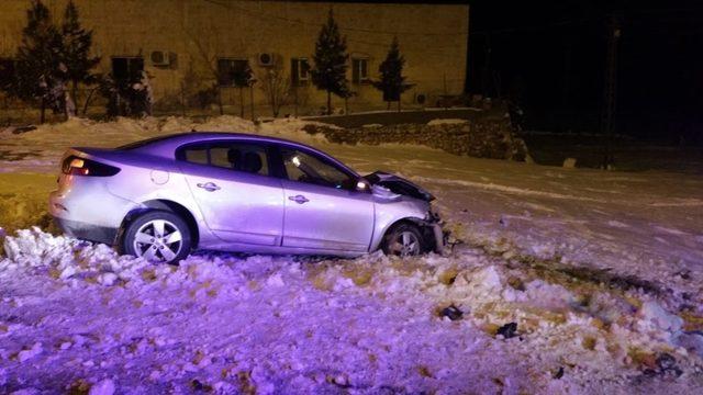 Gercüş’te trafik kazası: 1 yaralı