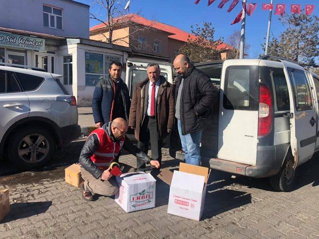 Çıldır Kaymakamlığı ve Kızılay’dan Elazığ için yardım kampanyası