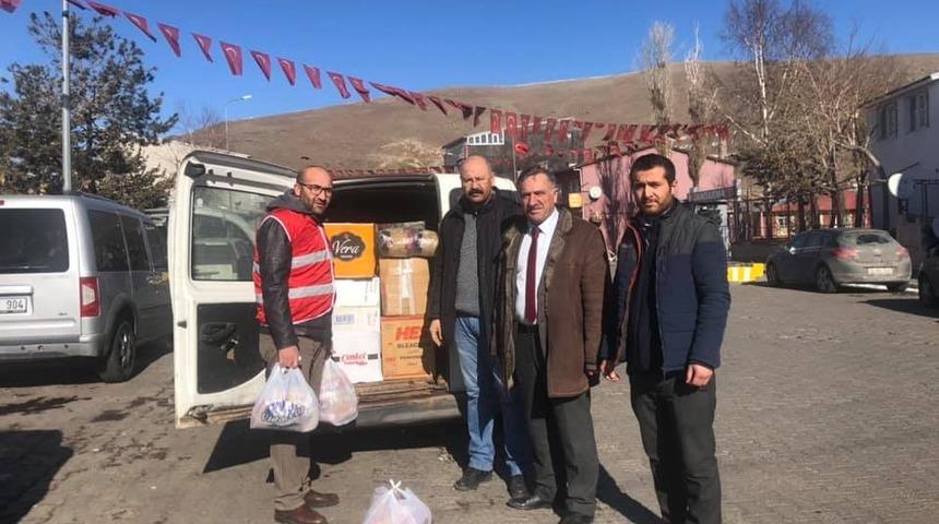 &Ccedil;ıldır Kaymakamlığı ve Kızılay&rsquo;dan Elazığ i&ccedil;in yardım kampanyası