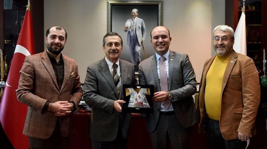 T&Uuml;RSAB&rsquo;dan Başkan Ata&ccedil;&rsquo;a ziyaret