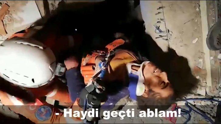 2,5 yaşındaki kızı ile enkazın altından çıkarıldı! Jandarma görüntüleri paylaştı G4