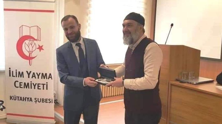 İlim Yayma Cemiyeti K&uuml;tahya Şubesi&rsquo;nin yeni başkanı İsmail &Ccedil;ağlar Bayırcı