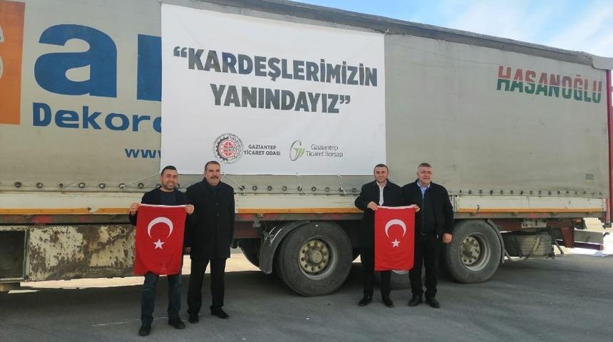 GTB&rsquo;nin gıda yardımları deprem b&ouml;lgesine g&ouml;nderildi