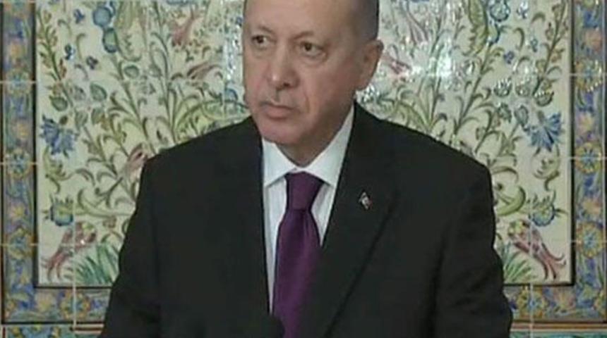 Son dakika: Cumhurbaşkanı Erdoğan'dan Cezayir'de 'vize' açıklaması