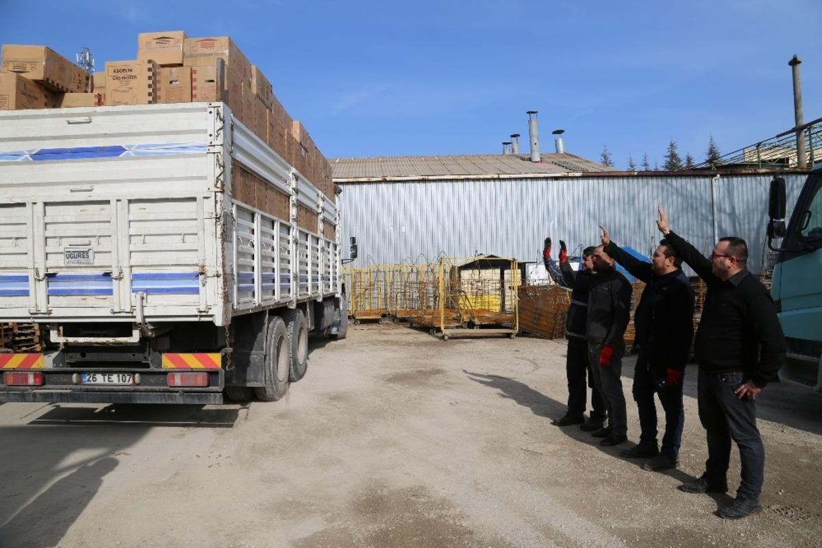 Eskişehir Sanayi Odası ve &uuml;yelerinden Elazığ&rsquo;a destek