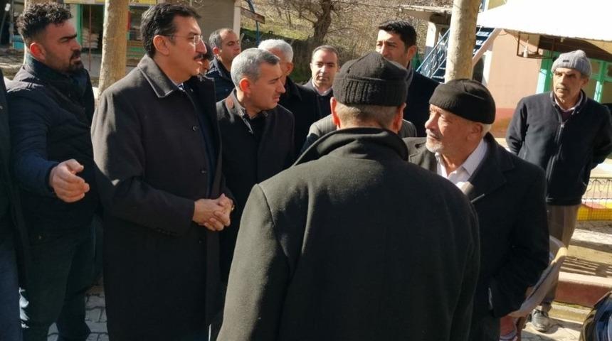 Milletvekili T&uuml;fenkci, Doğanyol&rsquo;da incelemelerde bulundu