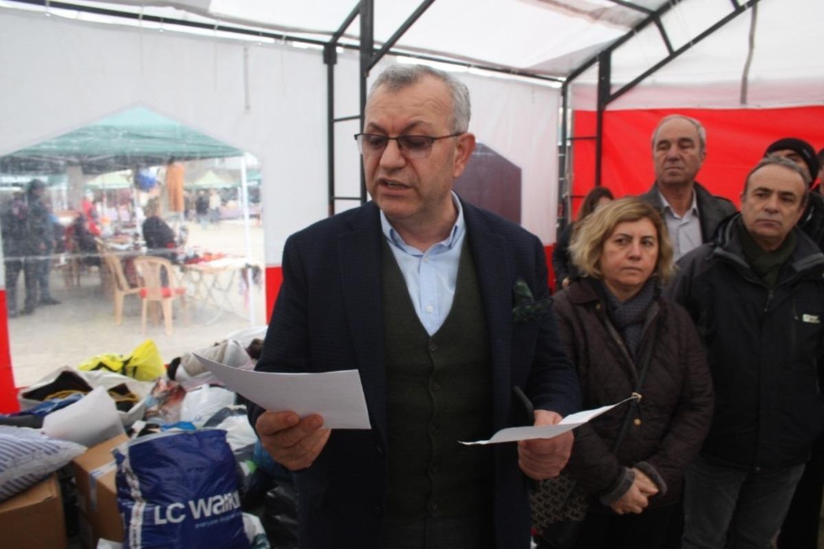 Keşan&rsquo;dan deprem b&ouml;lgesine yardım eli