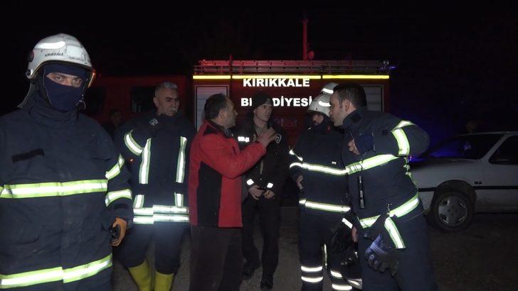 Kırıkkale'de devriye atan bekçiler fark etti!  Yangın büyümeden söndürüldü G5