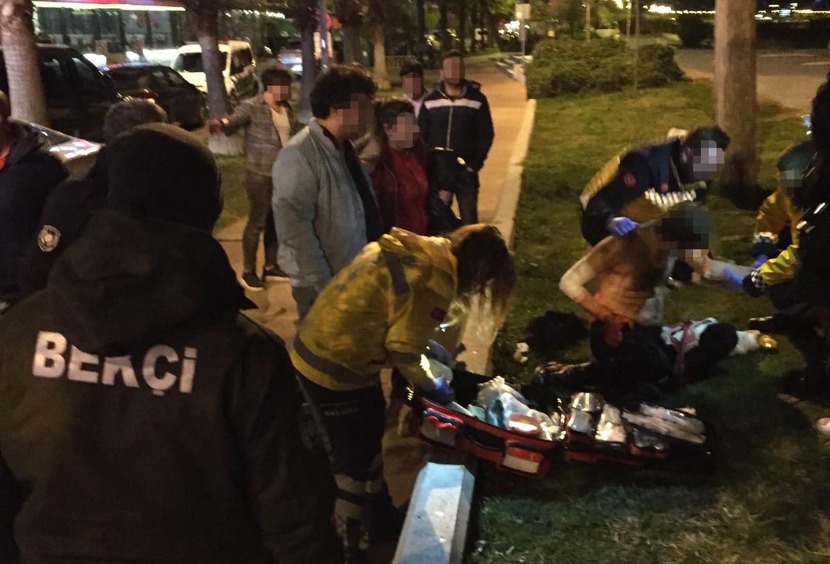 Samsun'da 'bakışma' kavgası! Yaralılar var