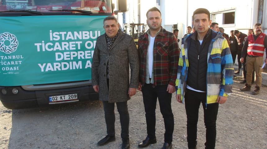 Oda ve borsalardan gönderilen 40 tır yardım malzemesi deprem bölgesinde