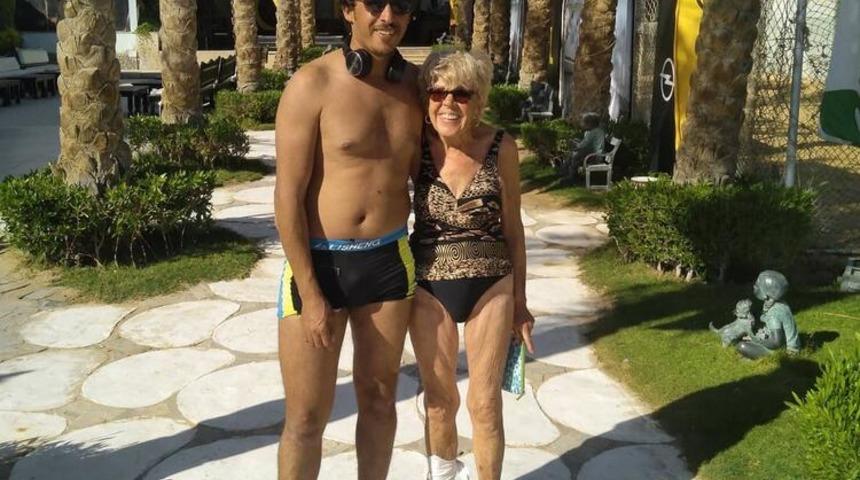 Kadın 80 adam 35 yaşında! Evlilik çok yakında