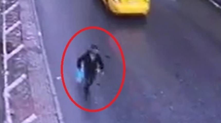 Beyoğlu’nda bir kişinin para dolu poşetini çalan kapkaççı 3 ay sonra yakalandı