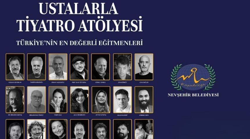 Tiyatro At&ouml;lyesi i&ccedil;in başvurular sona erdi