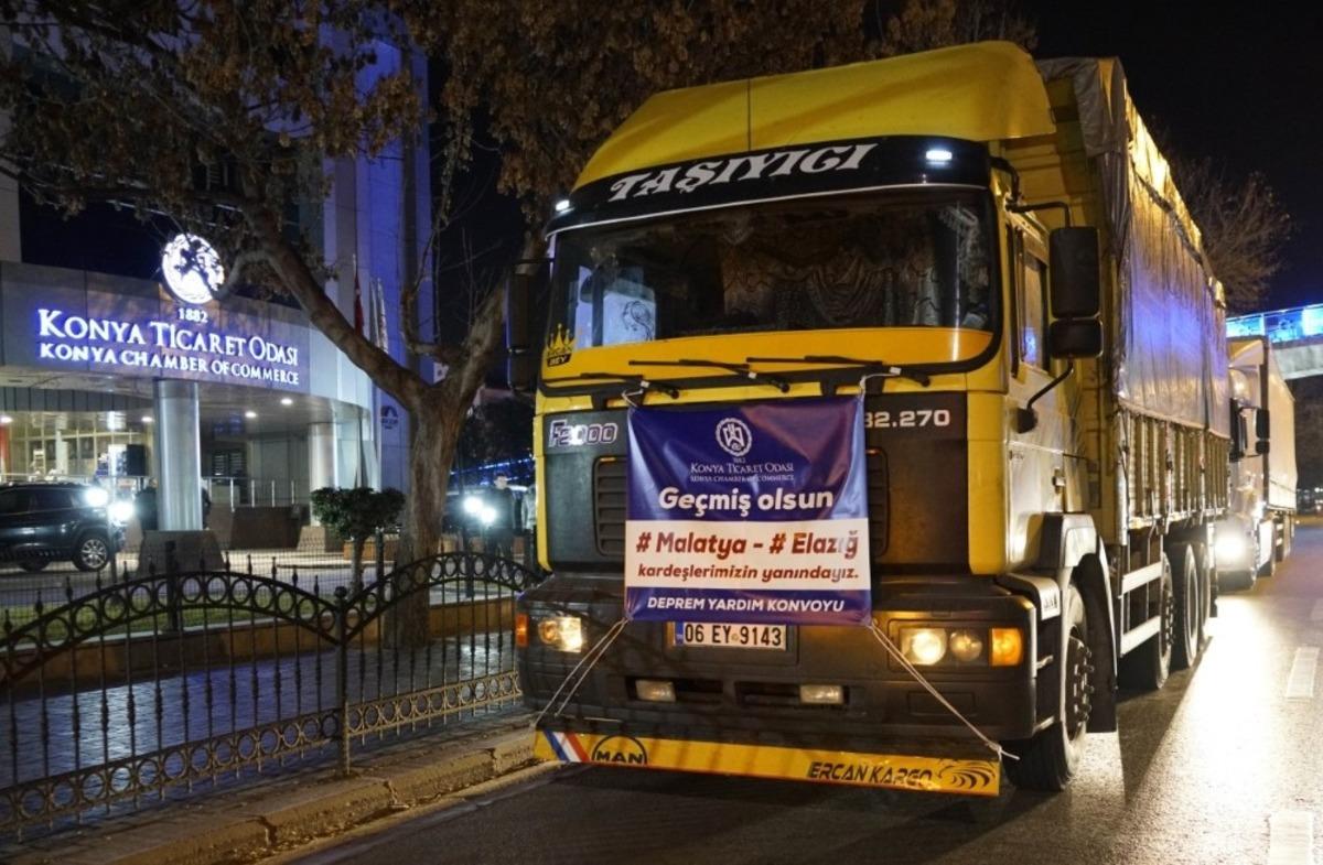 KTO&rsquo;dan deprem b&ouml;lgesine yardım tırı
