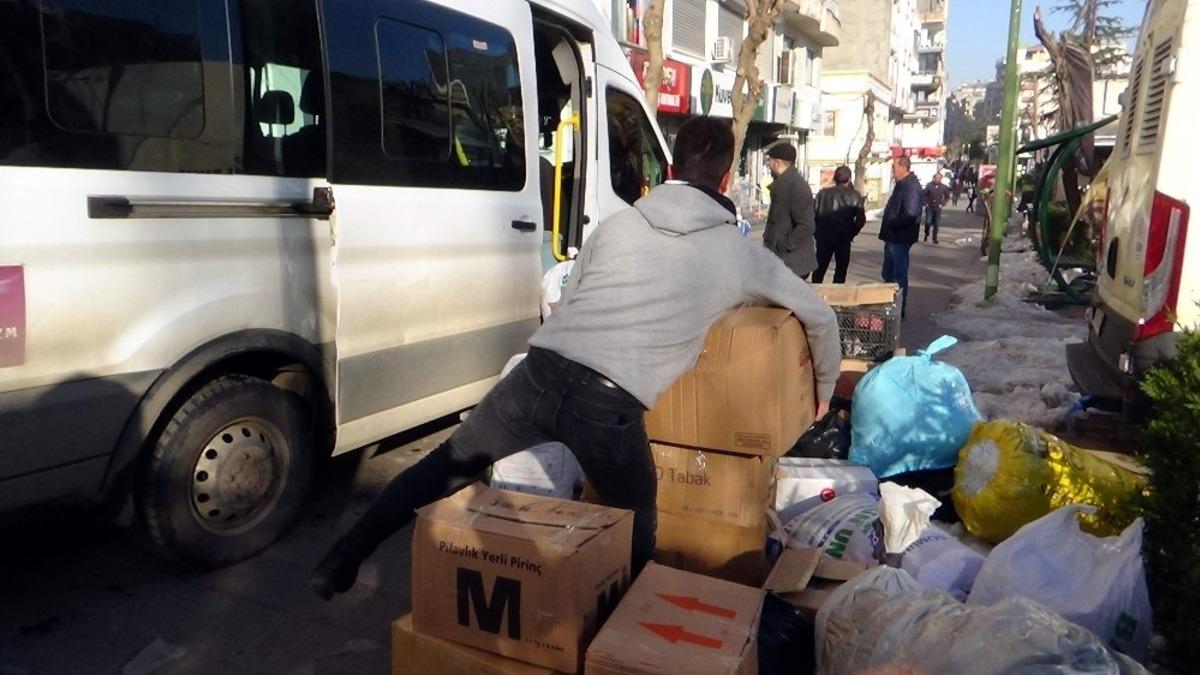 &Uuml;niversite &ouml;ğrencilerinden depremzedelere yardım eli