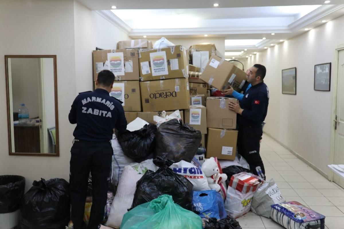 Marmaris depremzedeler i&ccedil;in tek y&uuml;rek oldu
