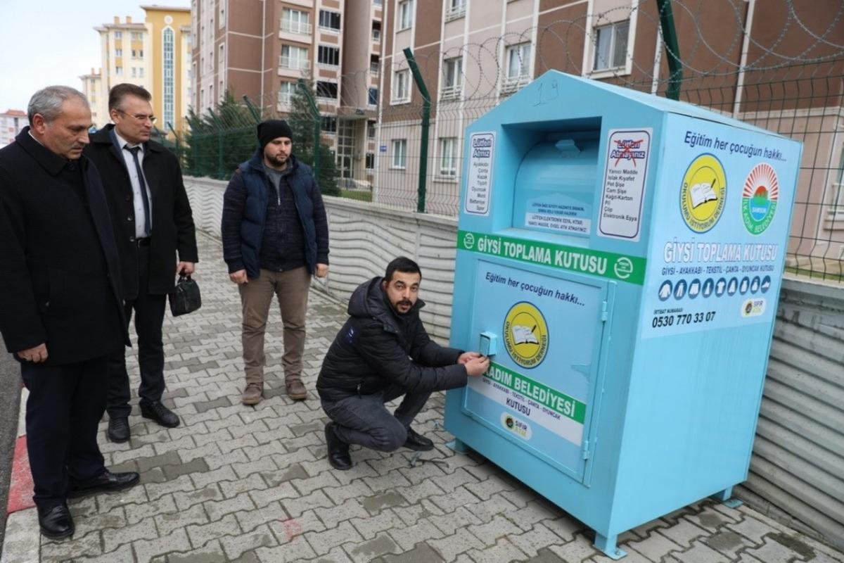Başkan Demirtaş: "Giysi kumbarası ile ekonomiye katkı sağlamayı hedefliyoruz&rdquo;