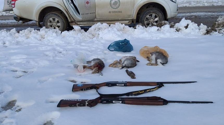 Karaman&rsquo;da ka&ccedil;ak ve usuls&uuml;z avlanmaya 56 bin 940 lira ceza