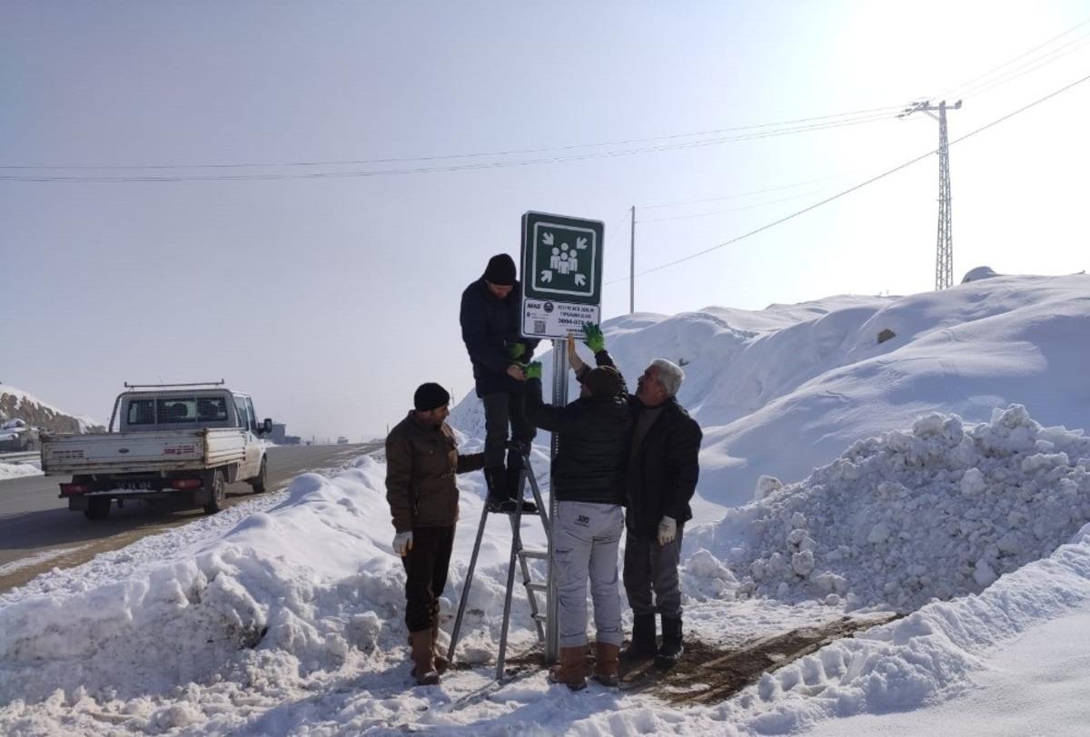 Y&uuml;ksekova&rsquo;da afet ve acil toplanma alanları belirlendi