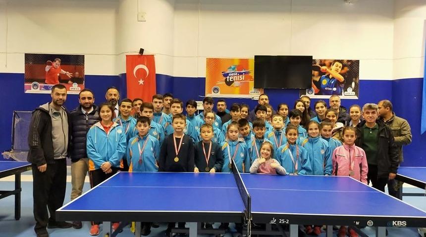 Yıldız Gen&ccedil; Masa Tenisi Yerel Lig 4.Etap m&uuml;sabakaları tamamlandı