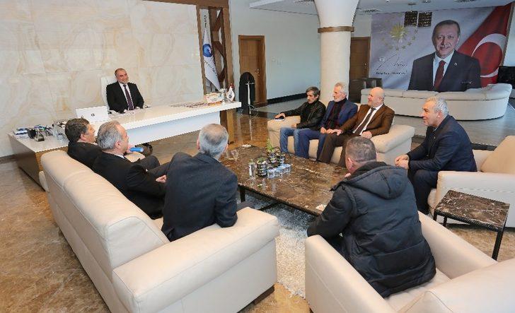 Canik muhtarlarından karla mücadeleye tam not G1