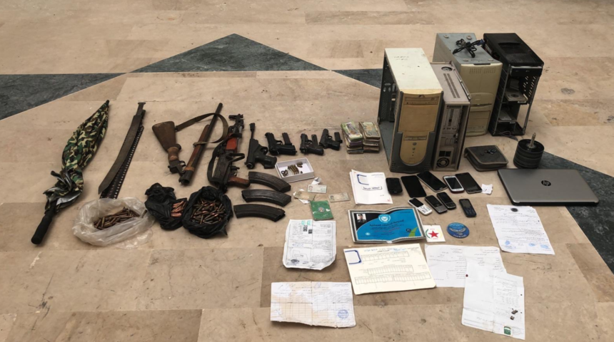 Son dakika: 5 PKK/YPG'li terörist gizlendikleri evde yakalandı