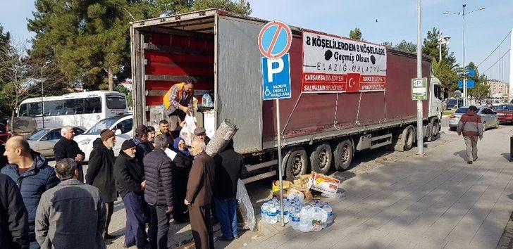 8 köşelilerden yardım yola çıktı G2