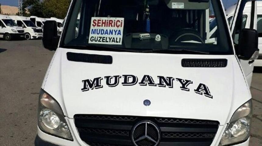 Mudanya minibüslerinin güzergahı değişti