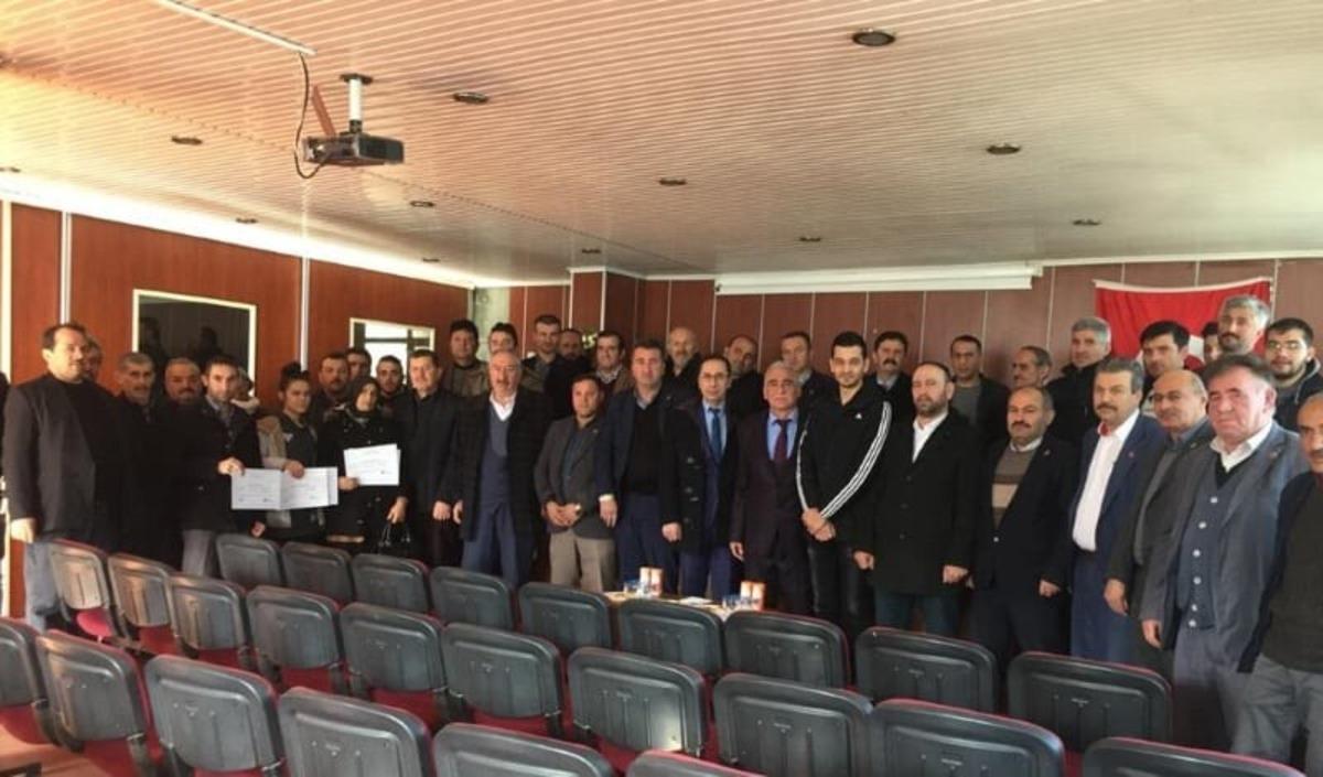 Ayvacık&rsquo;ta kursiyerlere sertifika