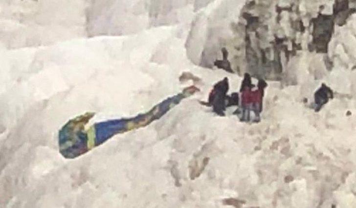 Denizli'de amaç paraşütü kazası! Travertenlere düştü G1