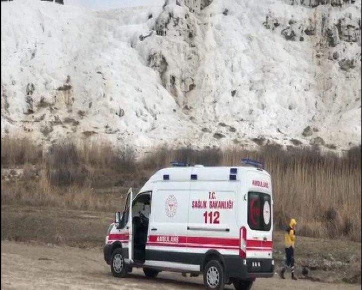 Denizli'de amaç paraşütü kazası! Travertenlere düştü G4