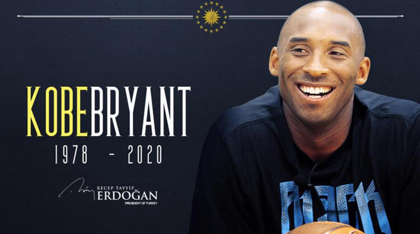 Cumhurbaşkanı Erdoğan'dan Kobe Bryant mesajı