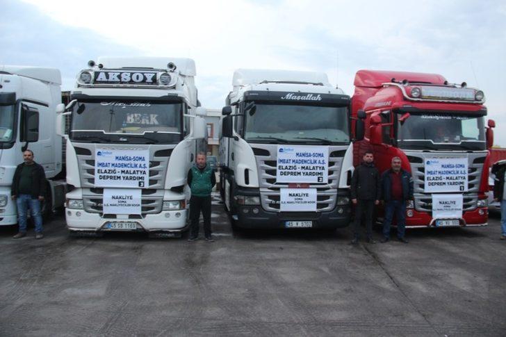 Soma’dan depremzedelere 20 bin ton kömür gidecek G4