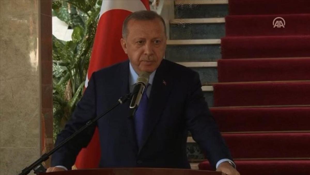 Cumhurbaşkanı Erdoğan'dan flaş Libya a&ccedil;ıklaması: Para oradan verilmektedir