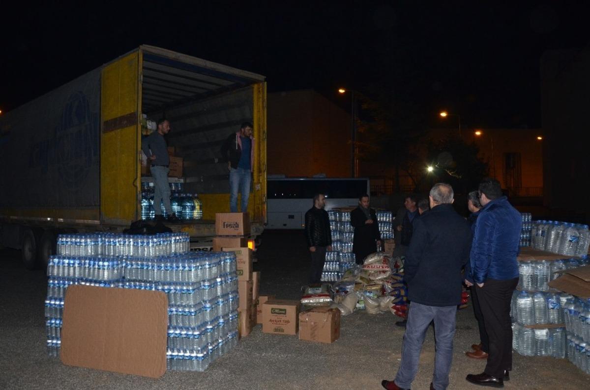 Ordu&rsquo;dan deprem b&ouml;lgesine yardım g&ouml;nderildi